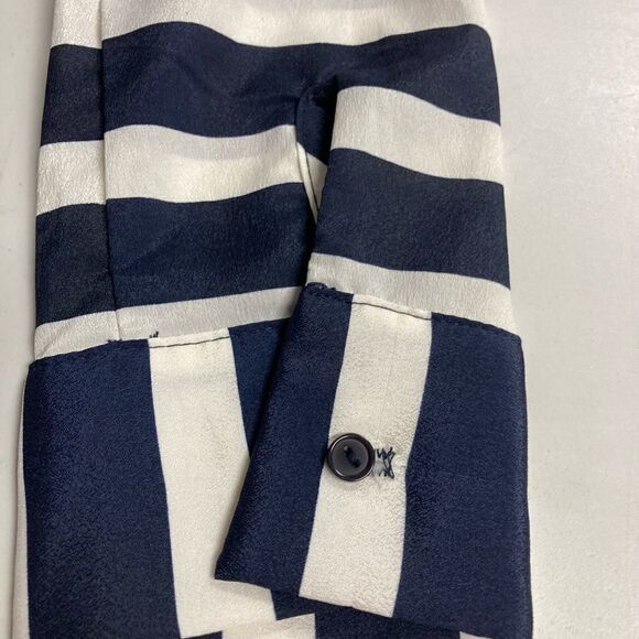 BLUE RAIN, Women’s Nautical Striped Top, Large, Long Cuffed Sleeves, Large - Picture 5 of 9